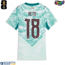 Ženski Nogometni dresi Portugalska Pedro Neto #18 Gostujoči SP 2026 Kratek Rokav